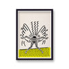 Keith Haring Painted Man 2 Art Print