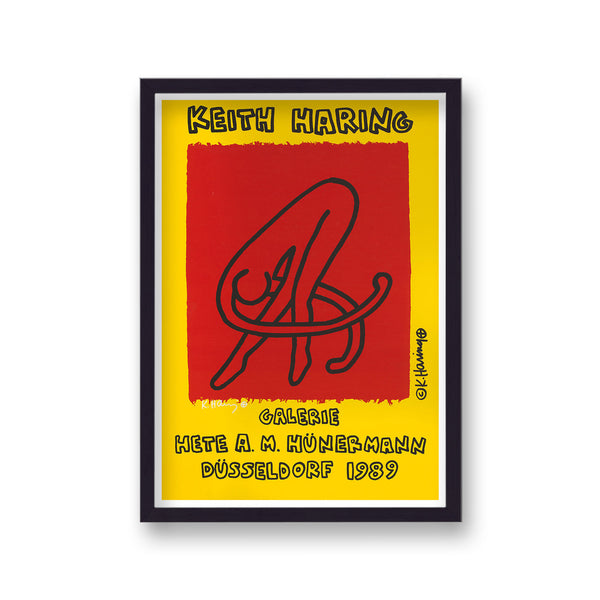 Keith Haring Balerina Galerie Hunermann Art Print