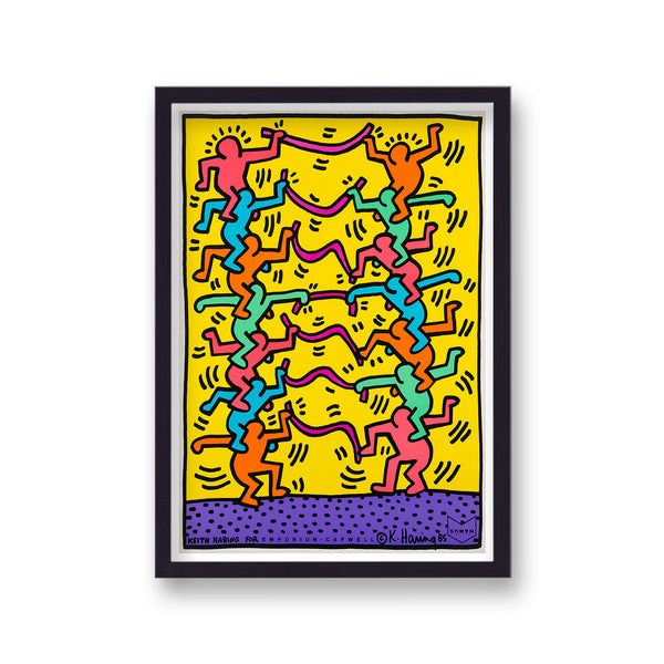 Keith Haring Emporium Capwell Art Print