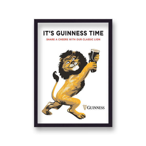 Guinness It's Guinness Time Lion