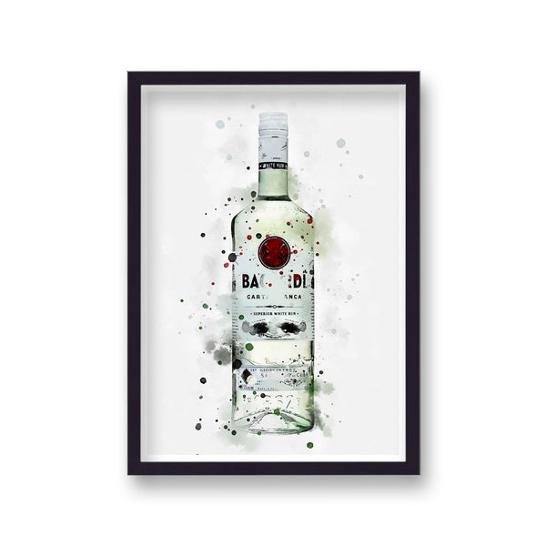 Spirit Graphic Splash Print Bacardi Inspired