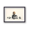 Banksy Print Doughnut Van Escort