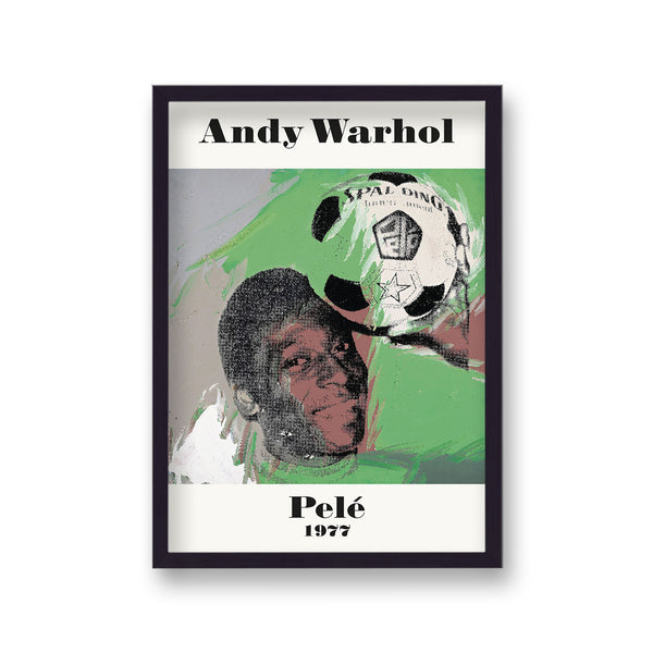 Andy Warhol Pele 1977 Art Poster