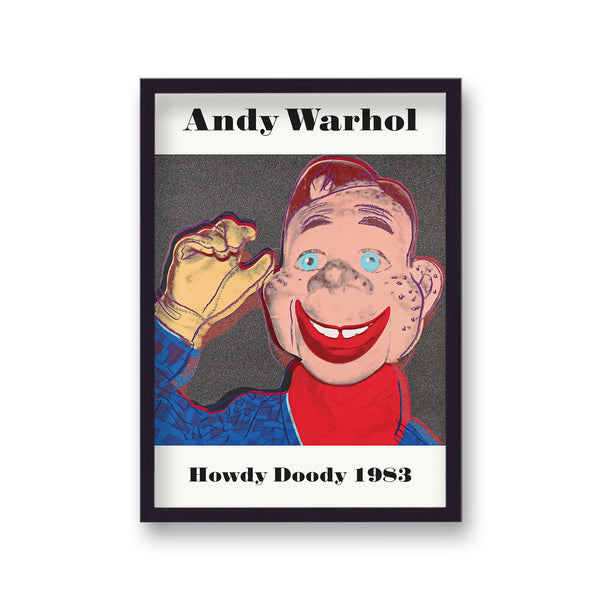 Andy Warhol Myths Howdy Doody 1983 Art Poster