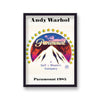 Andy Warhol Ads Paramount 1985 Art Poster