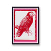 Andy Warhol Puerto Rican Parrot Pink Red Vintage Pop Art Print