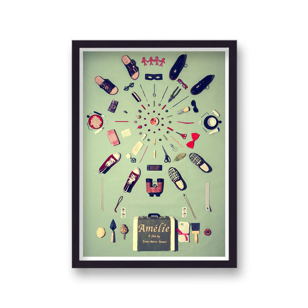 Amelie Reworked Movie Print