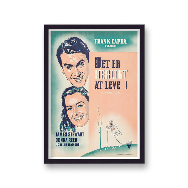 Vintage Movie Print It's Wonderful Life No9