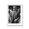 Steve Mc Queen Three Piece Suit Wearing Persol Sunglasses Thomas Crown Affair Vintage Icon Print