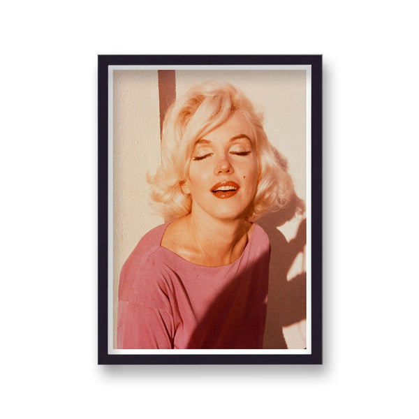 Marilyn Monroe Eyes Closed Relaxing In Sunshine