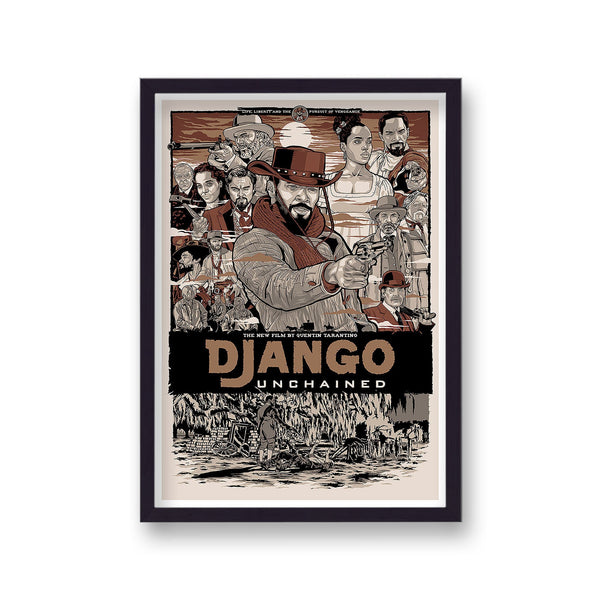 Django Unchained V3 Reworked Movie Poster