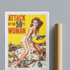 Vintage Movie Attack Of The 50 Ft Woman No1