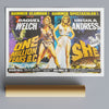 Vintage Movie One Million Years Bc Double Bill No1