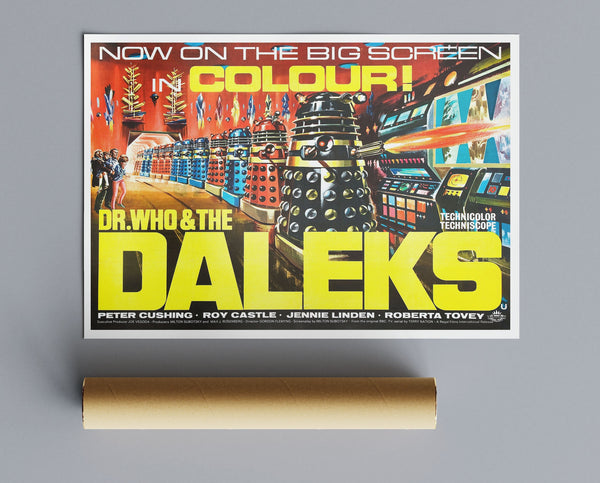 Vintage Movie Dr Who & The Daleks No1