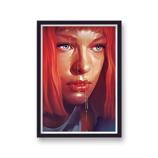 Leeloo The Fifth Element Alternative Movie Poster