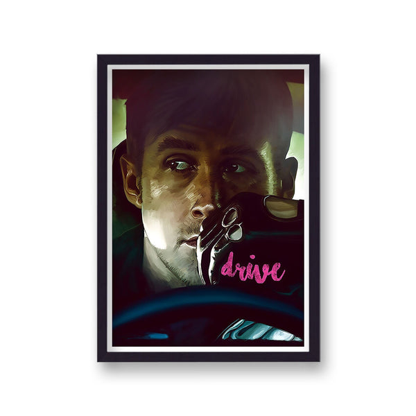 Ryan Gosling Drive V9 Reworked Movie Poster