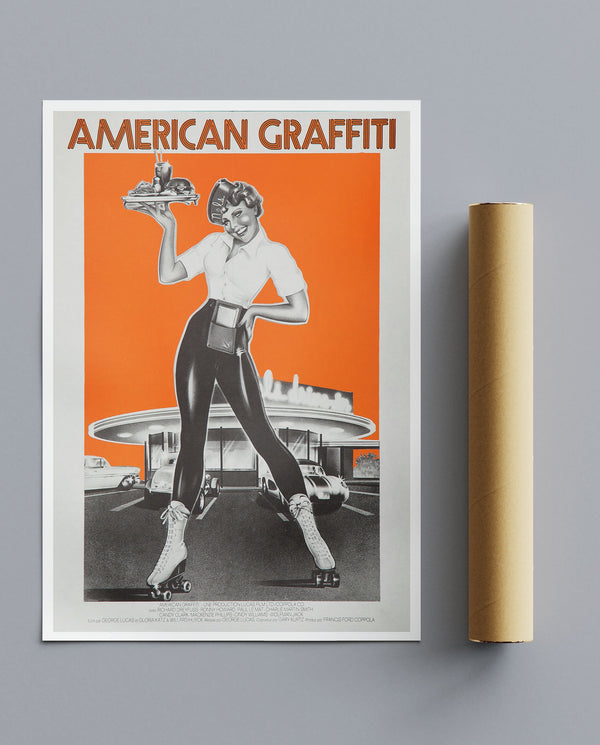 Vintage Movie Print American Grafitti