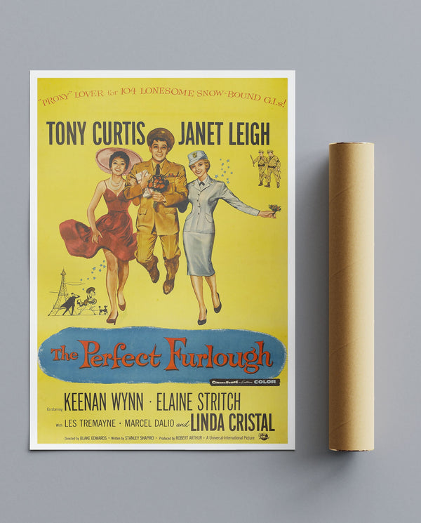 Vintage Movie Print The Perfect Furlough